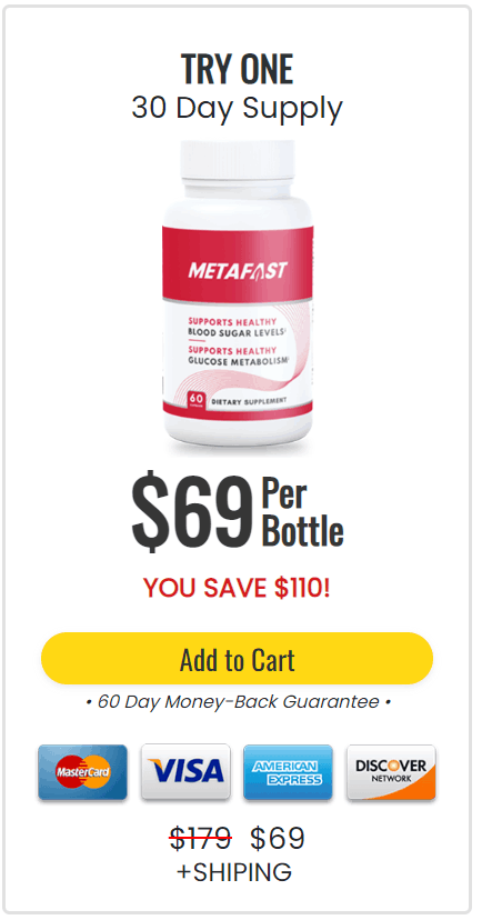 buy metafast 1 bottle